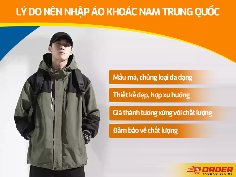 Áo khoác nam Trung Quốc