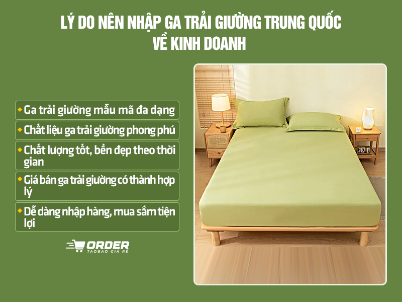 ga trải giường Trung Quốc