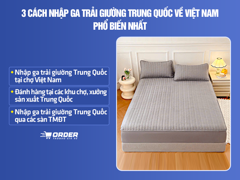 ga trải giường Trung Quốc