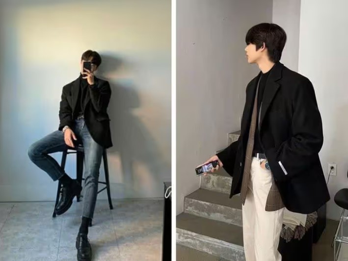 áo blazer trung quốc