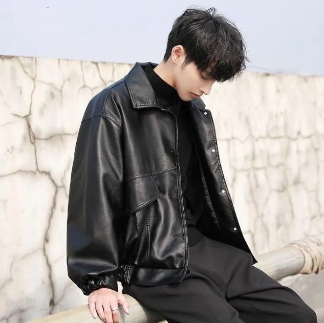 Áo da nam Trung Quốc