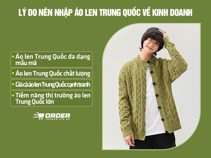 áo len Trung Quốc