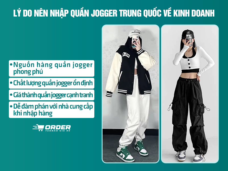 quần jogger Trung Quốc