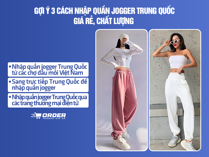 quần jogger Trung Quốc