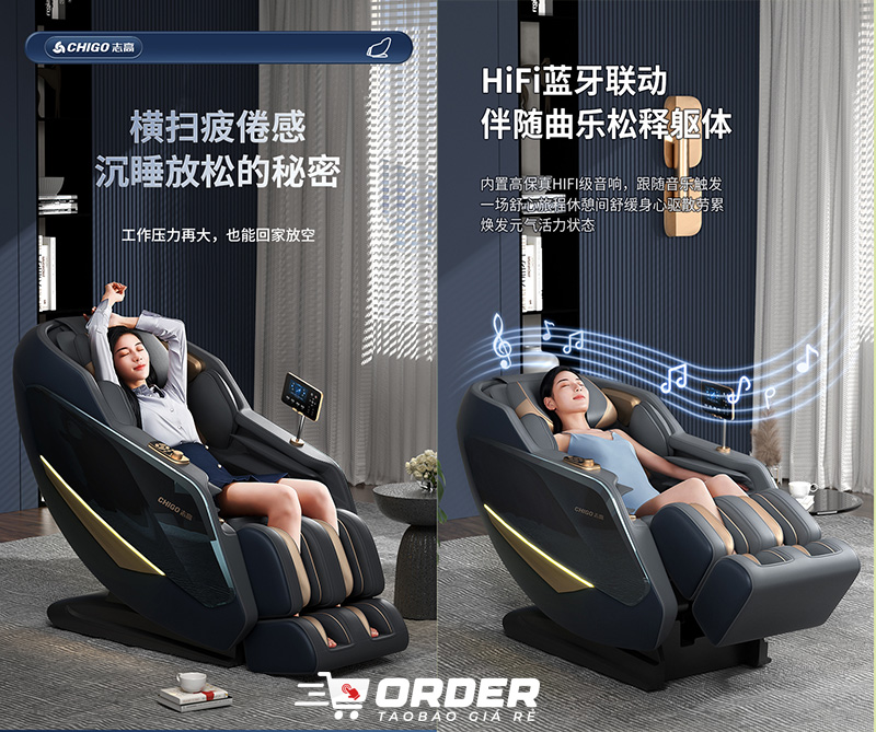 ghế massage Trung Quốc