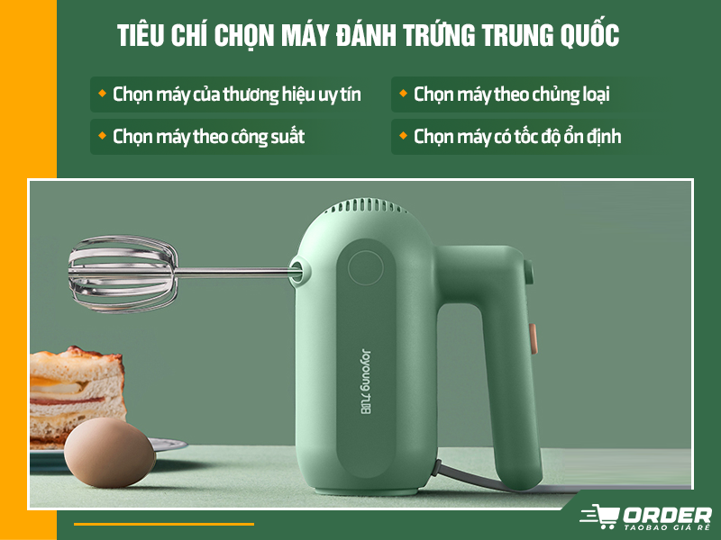 Máy đánh trứng Trung Quốc