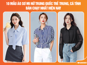 áo sơ mi nữ Trung Quốc
