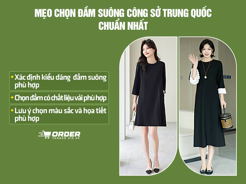 Đầm suông Trung Quốc