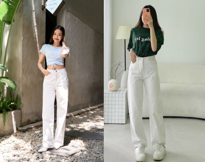 Quần kaki nữ Trung Quốc