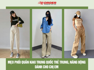 quần kaki Trung Quốc