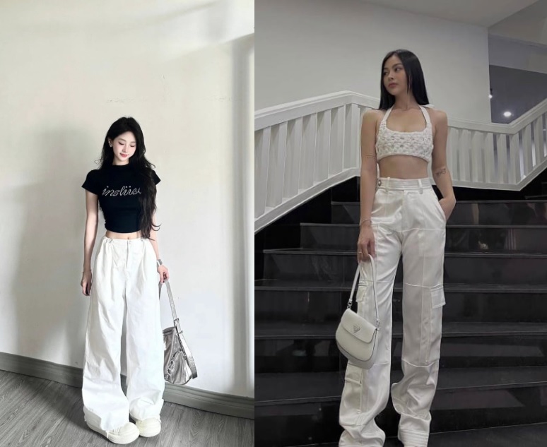 Quần kaki nữ Trung Quốc