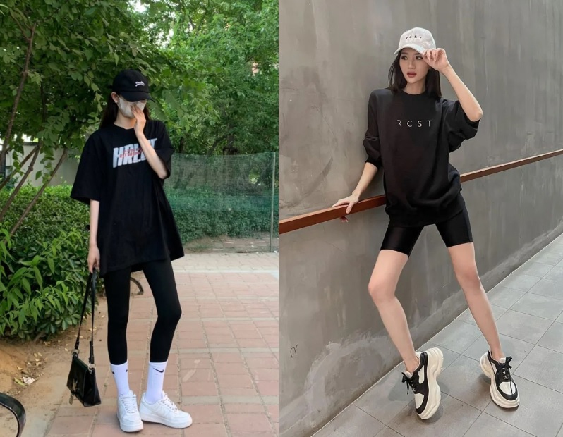 Quần legging Trung Quốc
