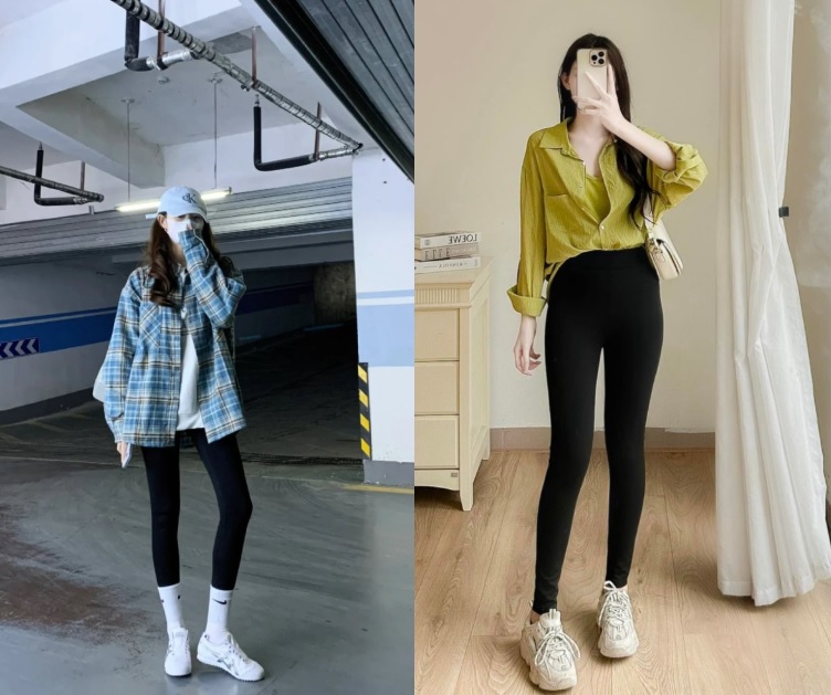 Quần legging Trung Quốc
