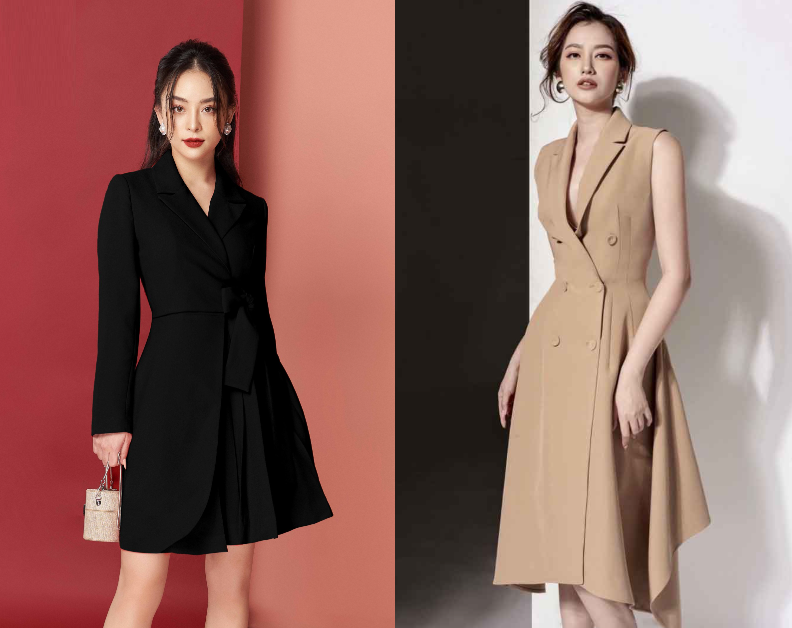 váy công sở Trung Quốc