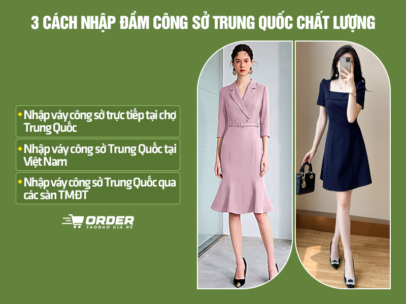 váy công sở Trung Quốc