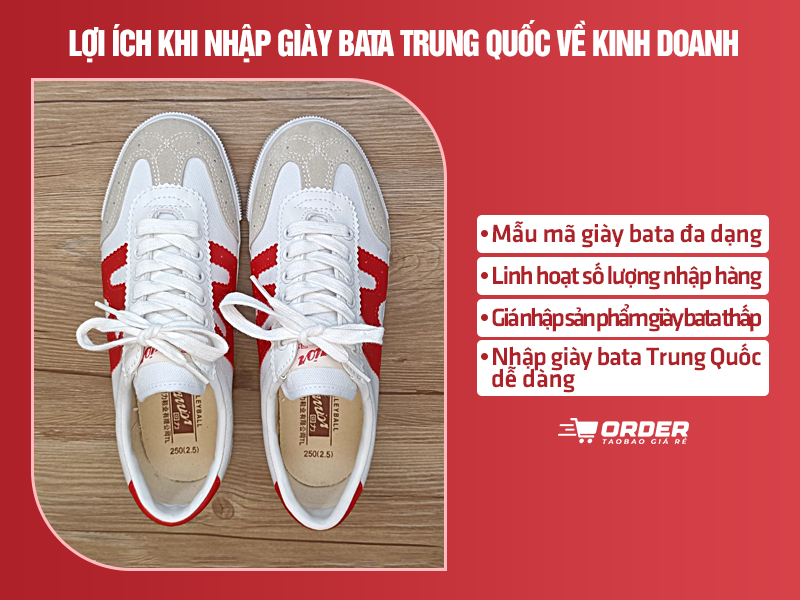  giày bata Trung Quốc