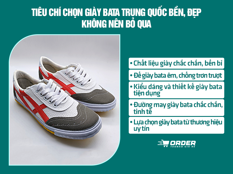  giày bata Trung Quốc
