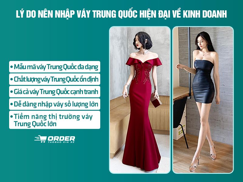 váy Trung Quốc hiện đại