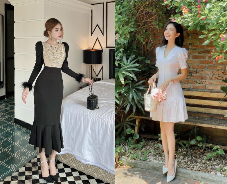 váy Trung Quốc hiện đại