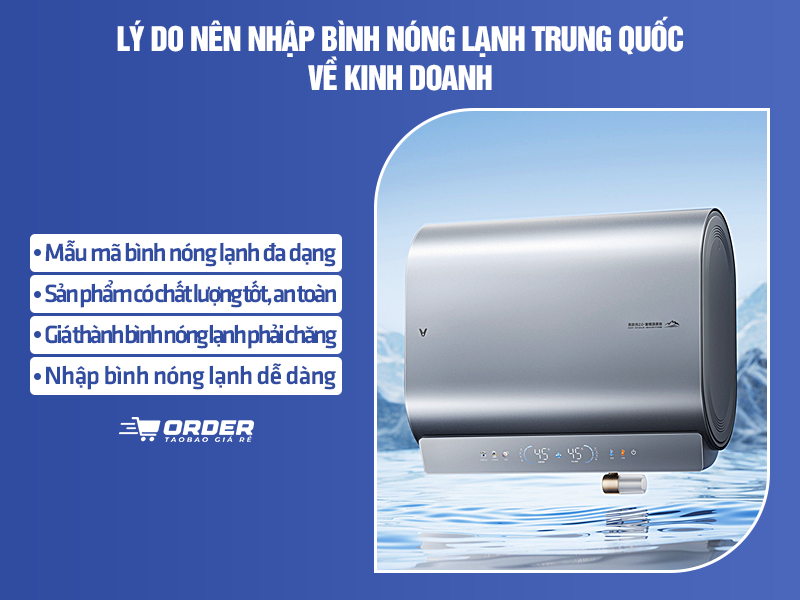 bình nóng lạnh Trung Quốc