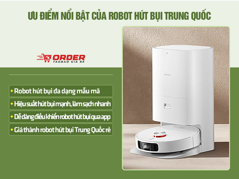 robot hút bụi Trung Quốc