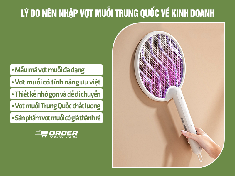 vợt muỗi Trung Quốc