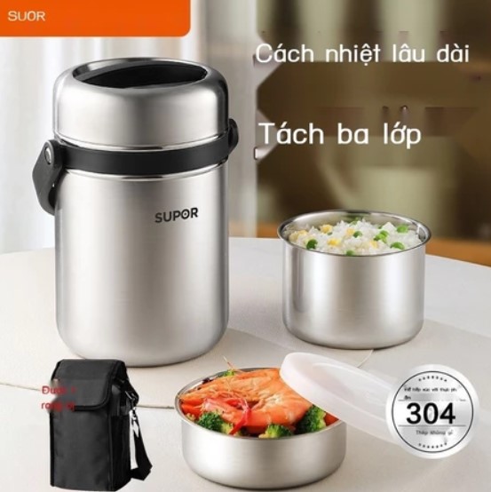 hộp cơm giữ nhiệt Trung Quốc