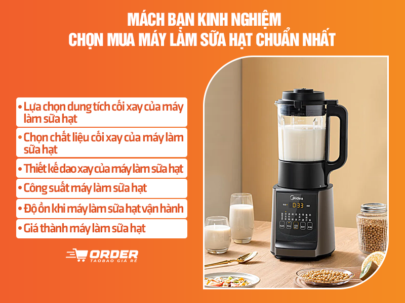 máy làm sữa hạt trung quốc