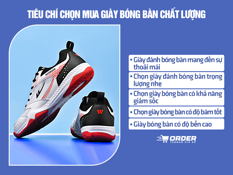 giày bóng bàn Trung Quốc