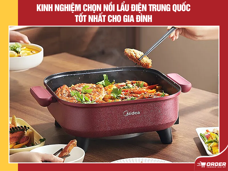 nồi lẩu điện Trung Quốc