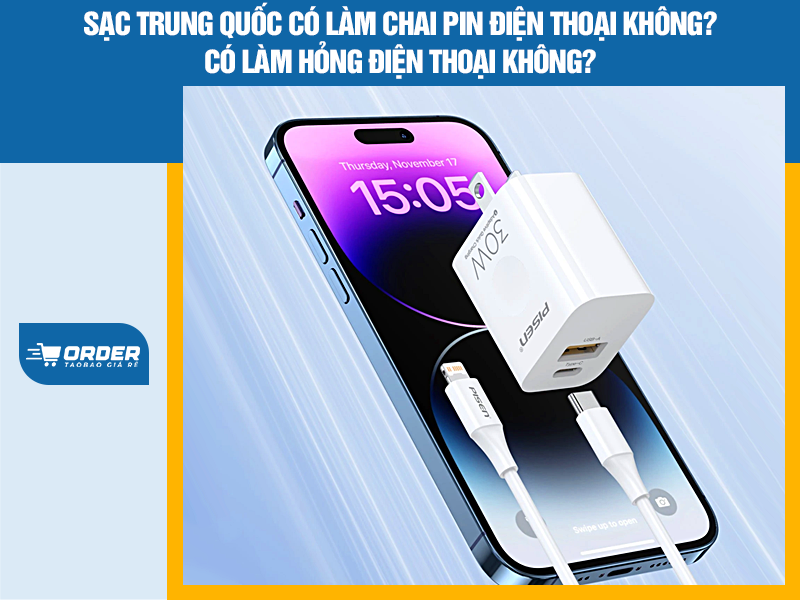 sạc điện thoại Trung Quốc