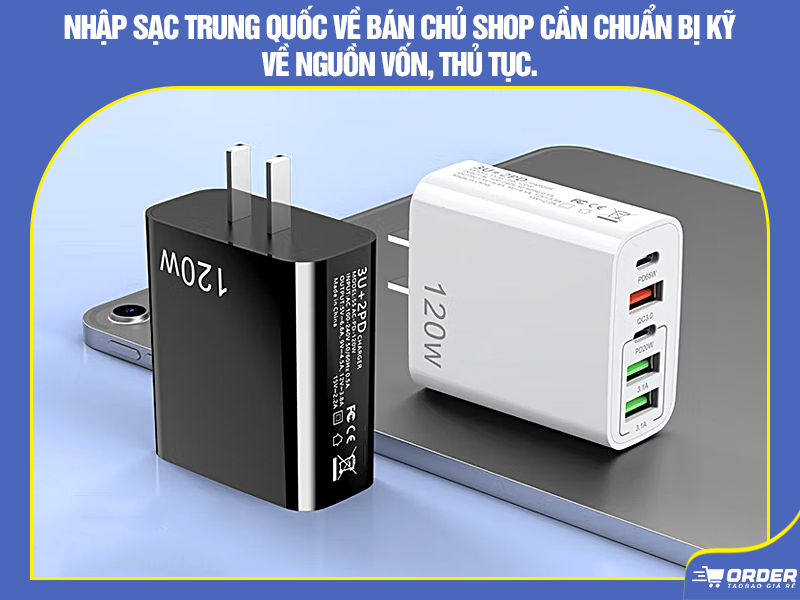 sạc điện thoại Trung Quốc