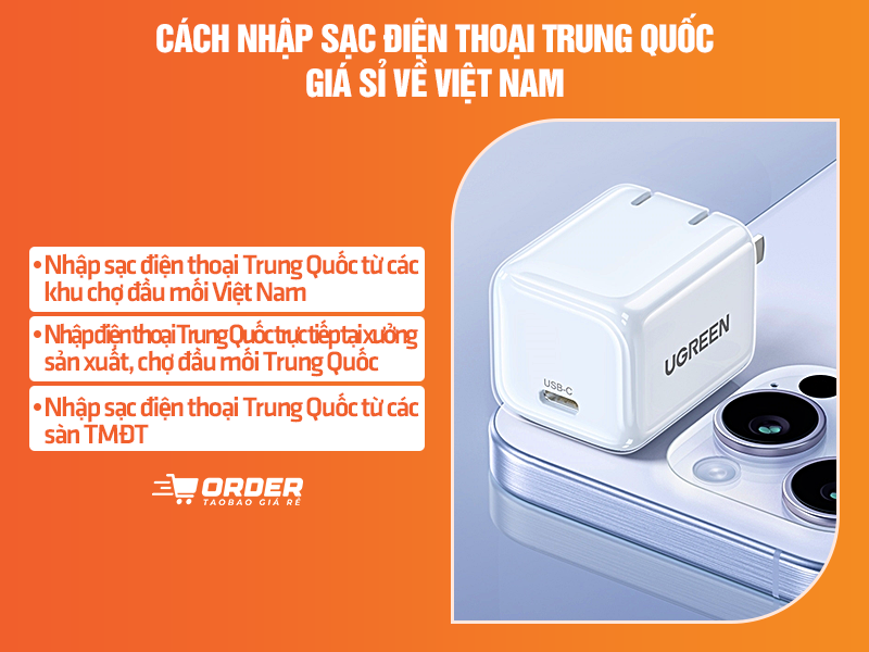 sạc điện thoại Trung Quốc
